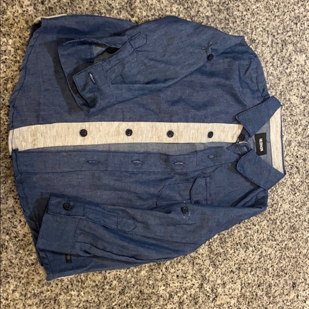 Hudson Toddler Button Up